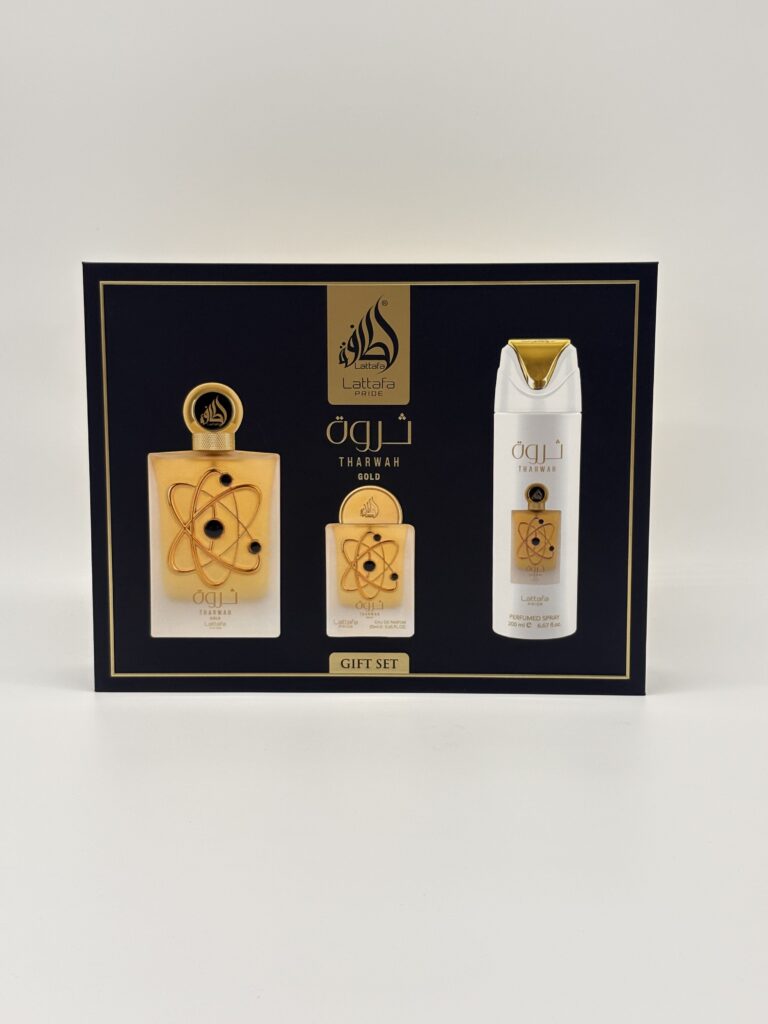 LATTAFA – THARWAH GOLD 3 PC SET
