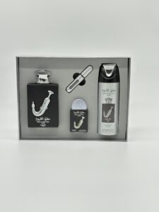 LATTAFA – ISHQ AL SHUYUKH SILVER 3 PC SET FOR MEN