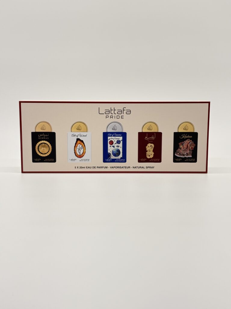LATTAFA – 5 PC MINI SPRAY (Nebras + Art of Wood + Art of Universe + Ansaam + Kashan)