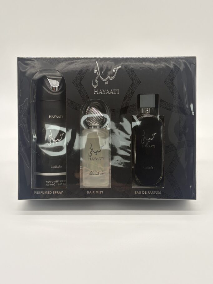 LATTAFA - HAYAATI BLACK 3 PC SET