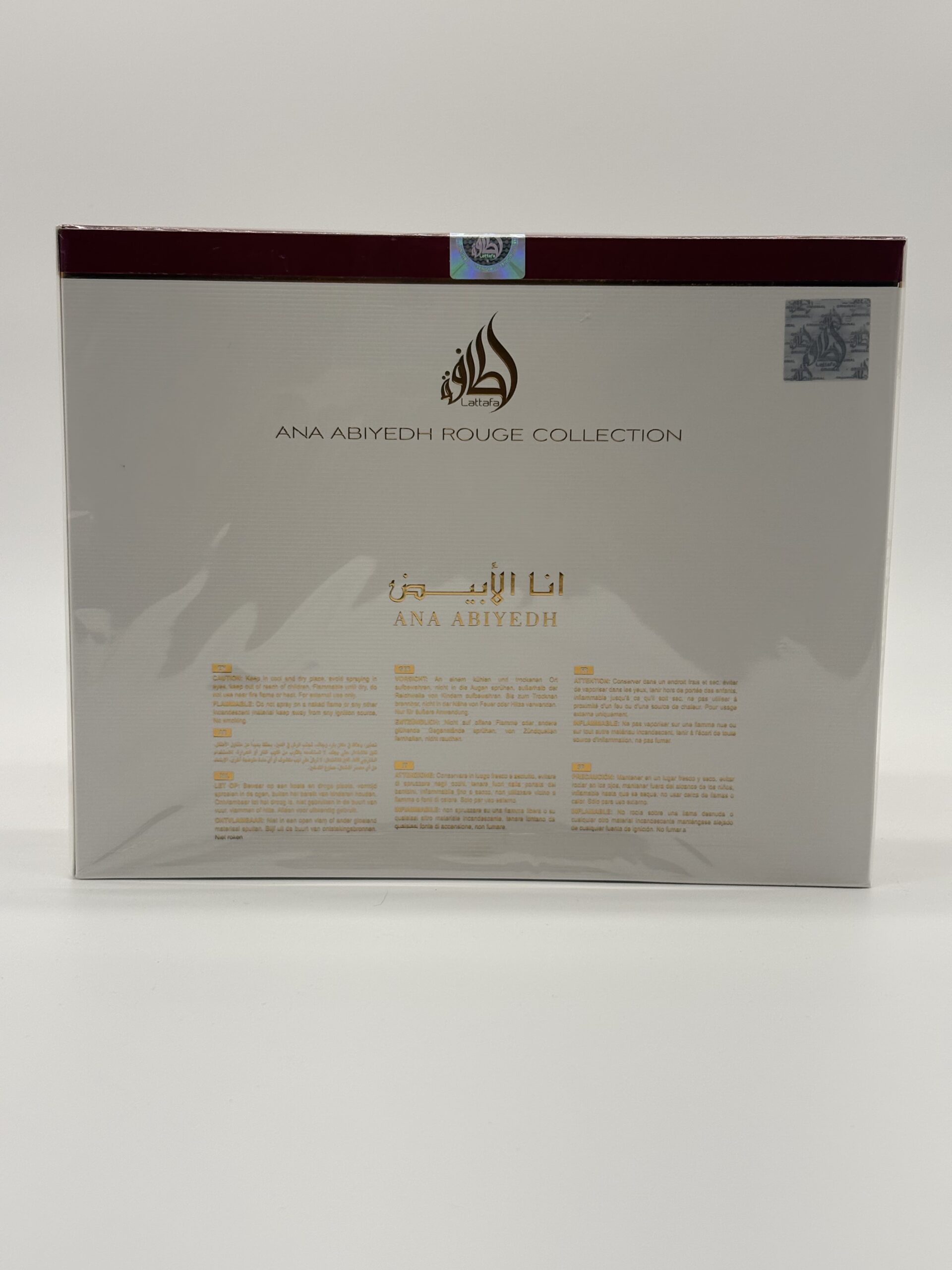 LATTAFA – ANA ABIYEDH ROUGE 3 PC SET