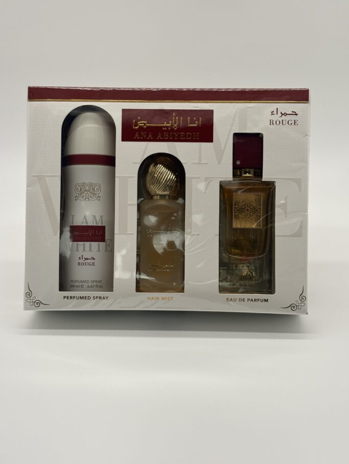 LATTAFA - ANA ABIYEDH ROUGE 3 PC SET