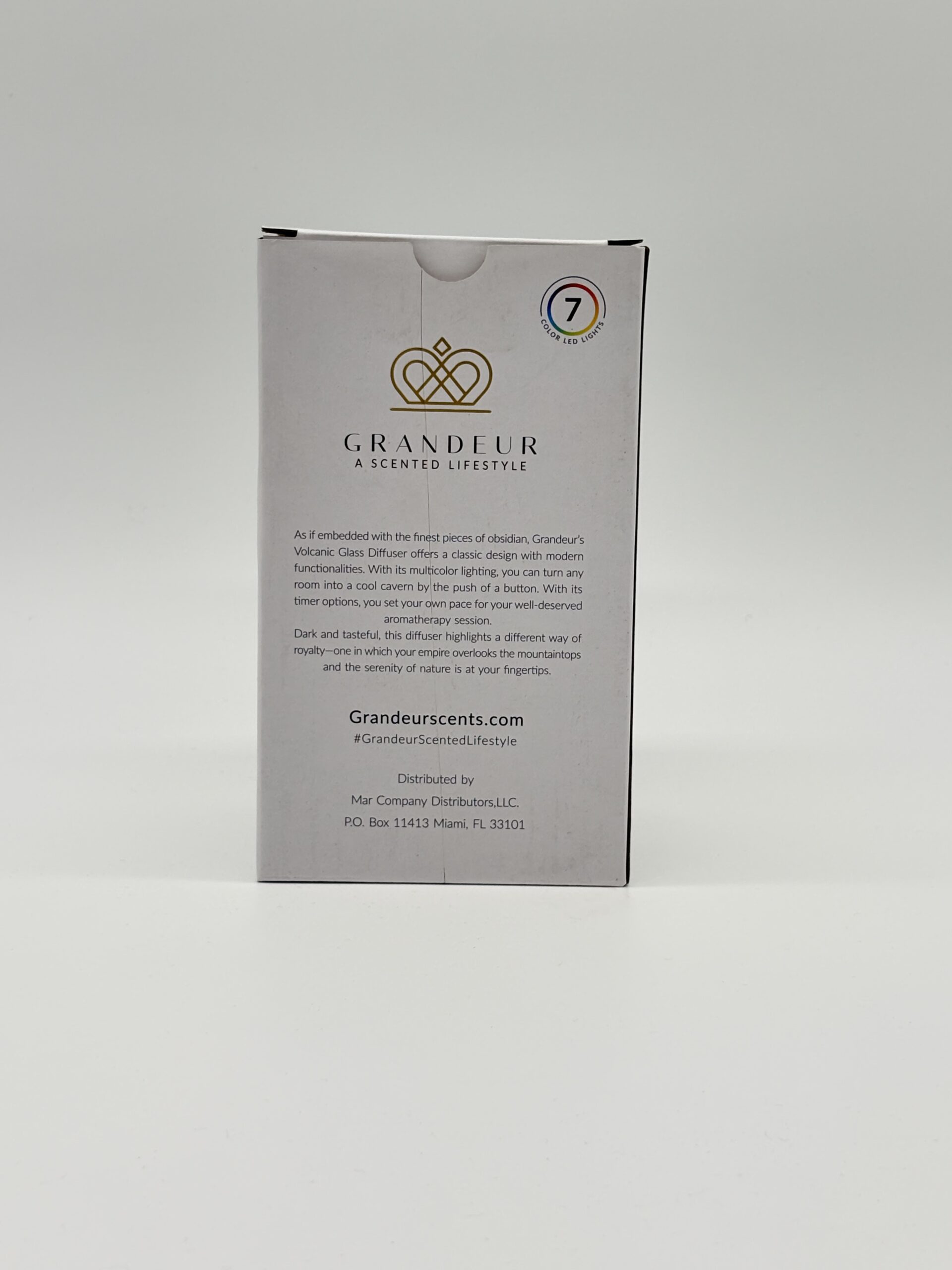 Grandeur Volcanic Glass Ultrasonic Aroma Oil Diffuser