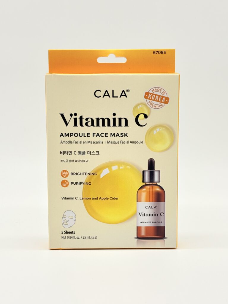 CALA VITAMIN-C AMPOULE FACE MASK – 1PC