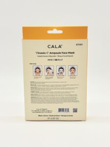 CALA VITAMIN-C AMPOULE FACE MASK – 1PC