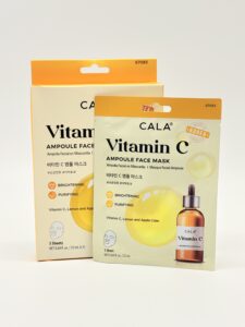CALA VITAMIN-C AMPOULE FACE MASK – 1PC