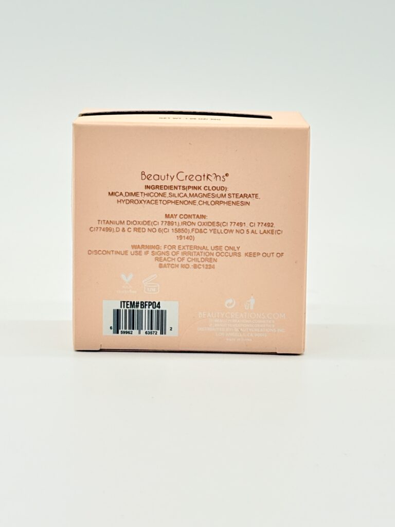 BEAUTY CREATION BYE FILTER LOOSE SETTING POWDER PINK CLOUD