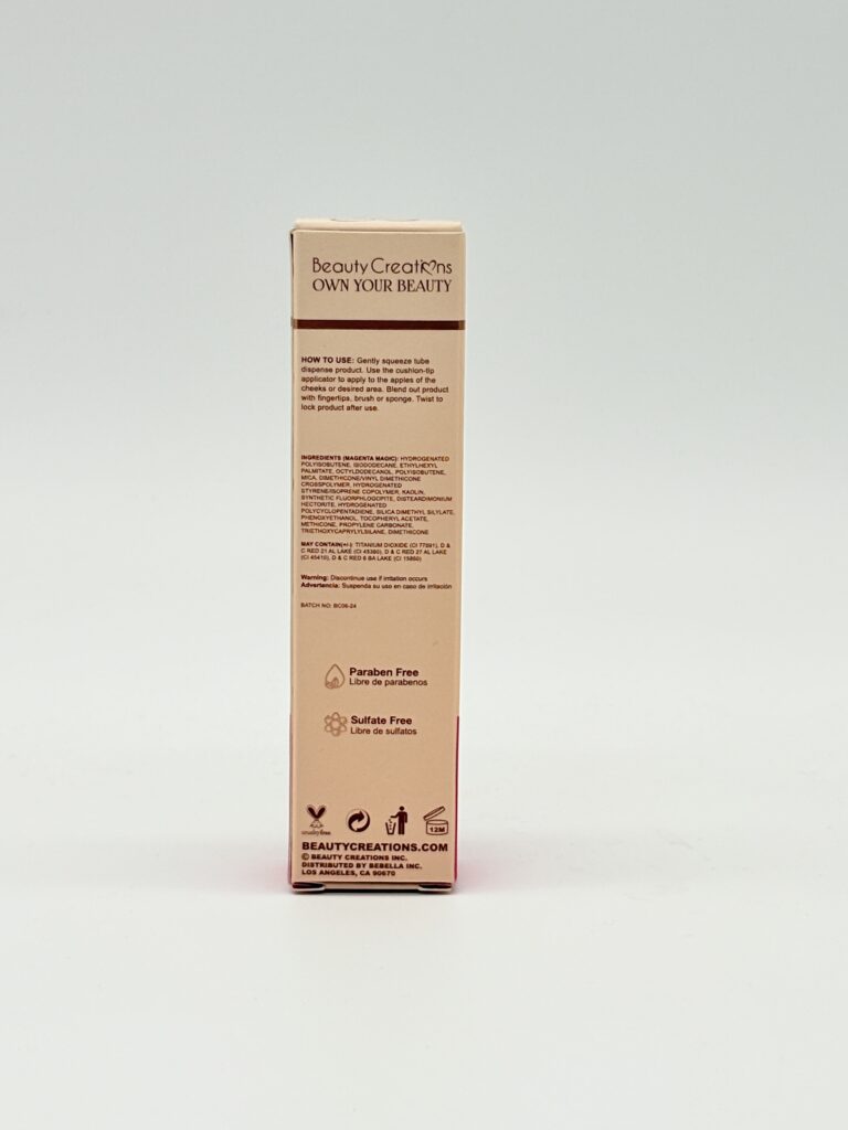 BEAUTY CREATIONS CHEEKED UP LIQUID BLUSH – MAGENTA MAGIC (CUSHION TIP)