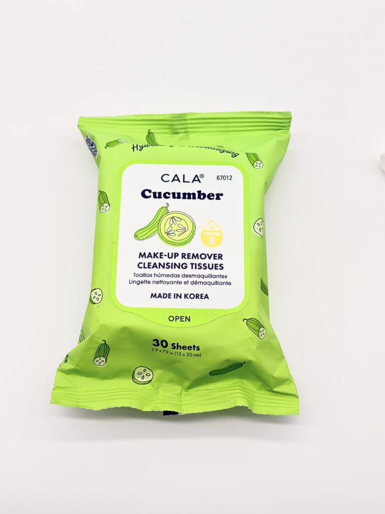 CALA CUCUMBER MAKE-UP REMOVING WIPES