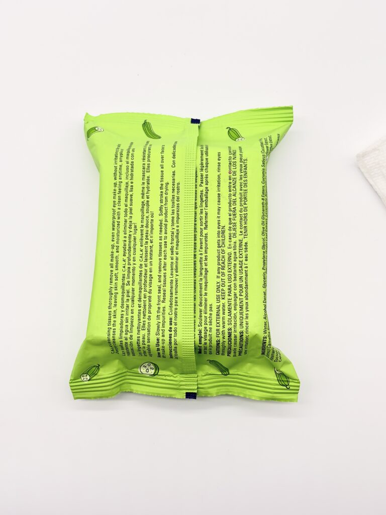 CALA CUCUMBER MAKE-UP REMOVING WIPES