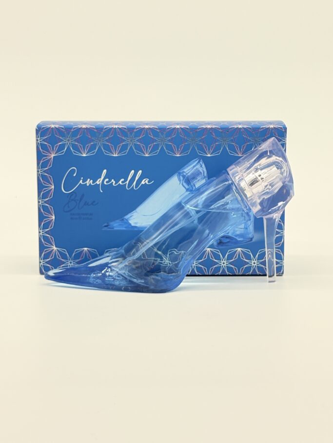 DISNEY CINDERELLA BLUE GLASS SLIPPER 2 OZ EDP