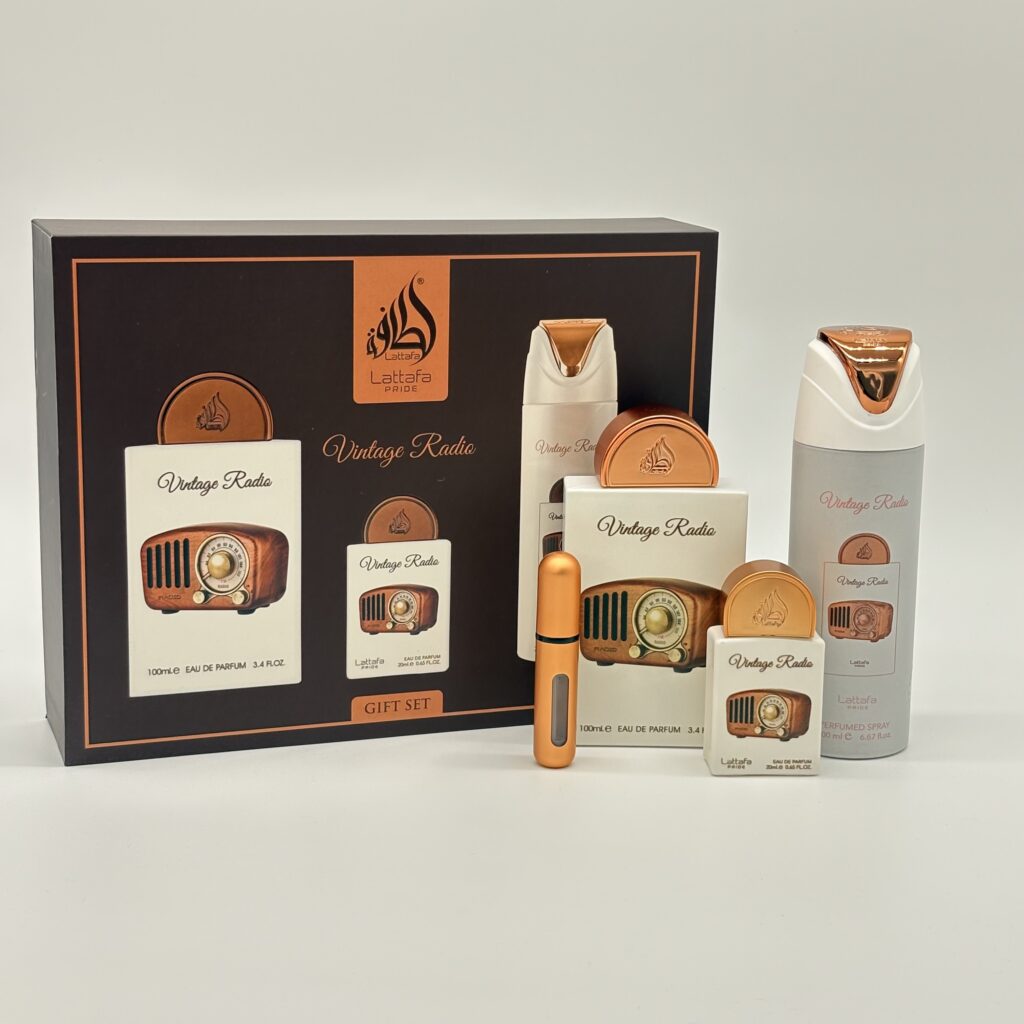 LATTAFA – VINTAGE RADIO 3 PC SET FOR MEN