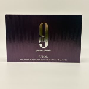 AFNAN – 9 PM PURPLE POUR FEMME 4 PC SET