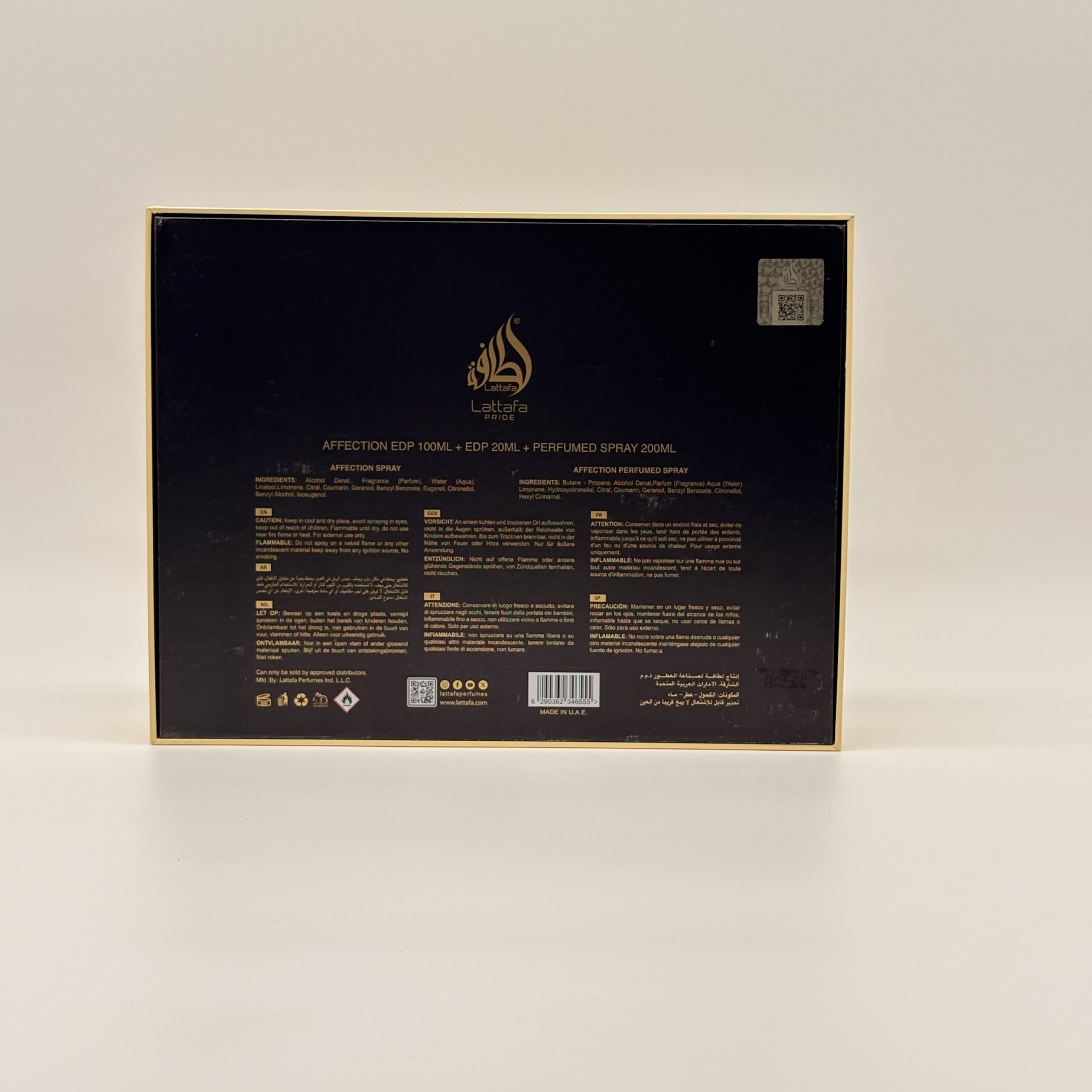 LATTAFA – AFFECTION 3 PC SET FOR MEN