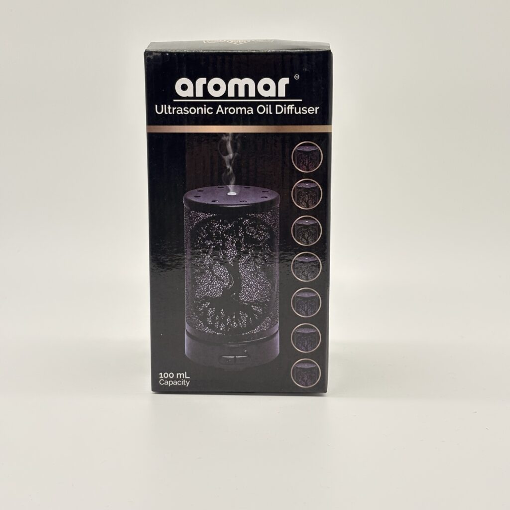 Aromar Ultrasonic Aroma Oil Diffuser – Tree of Life (100 ml)