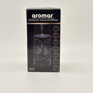 Aromar Ultrasonic Aroma Oil Diffuser – Tree of Life (100 ml)