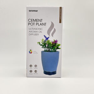 Aromar Cement Pot Plant Ultrasonic Aroma Oil Diffuser