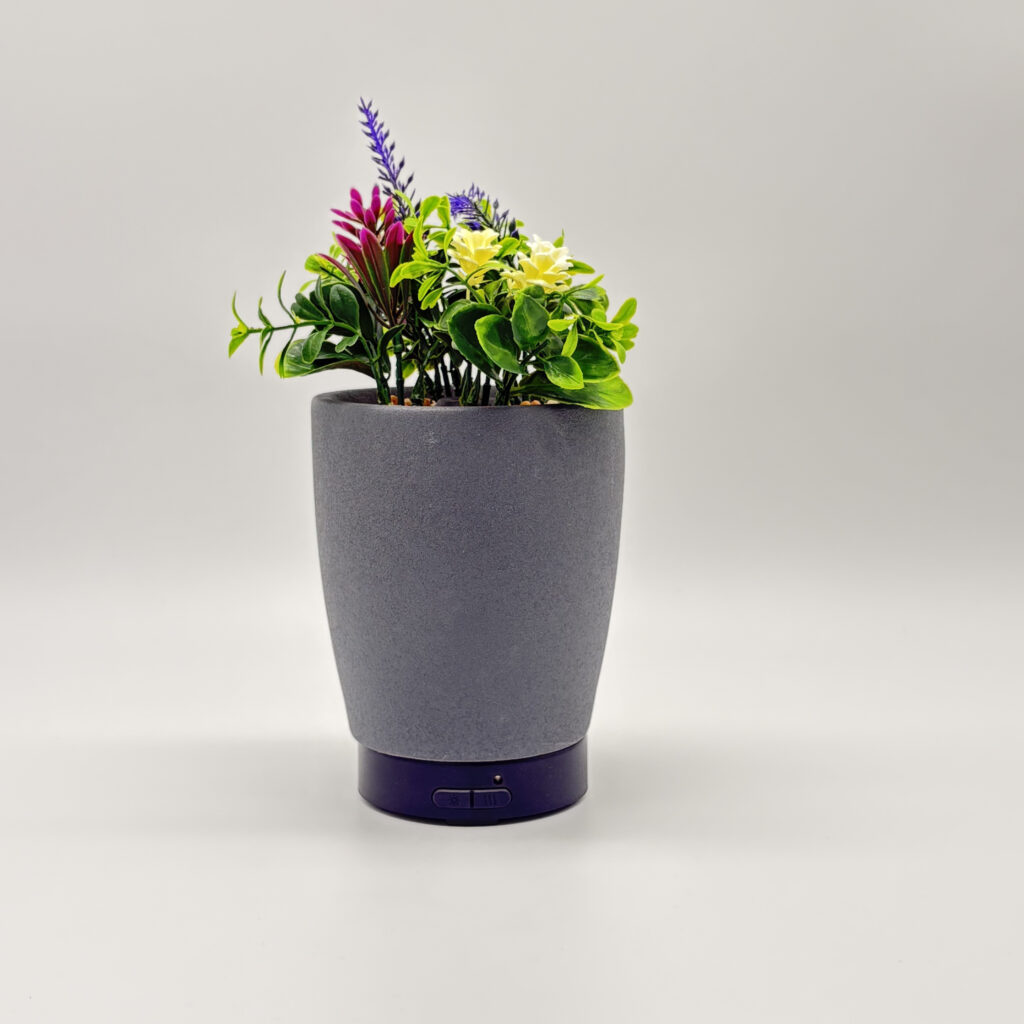 Aromar Cement Pot Plant Ultrasonic Aroma Oil Diffuser