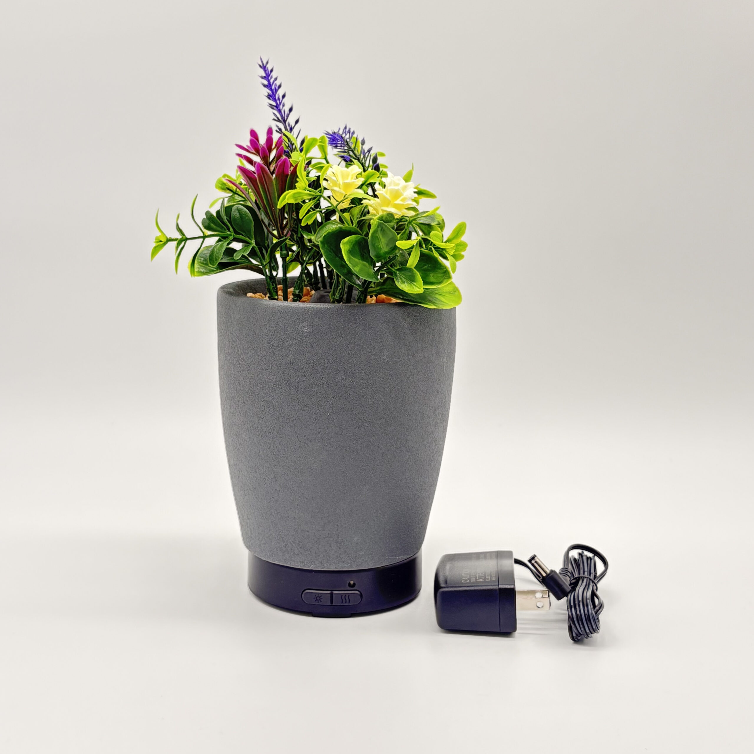 Aromar Cement Pot Plant Ultrasonic Aroma Oil Diffuser