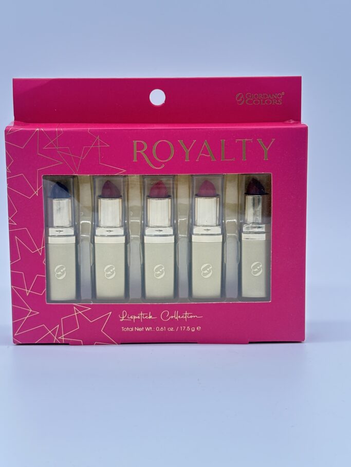 GIORDANO COLORS ROYALTY LIPSTICK COLLECTION – (5PCS Set)