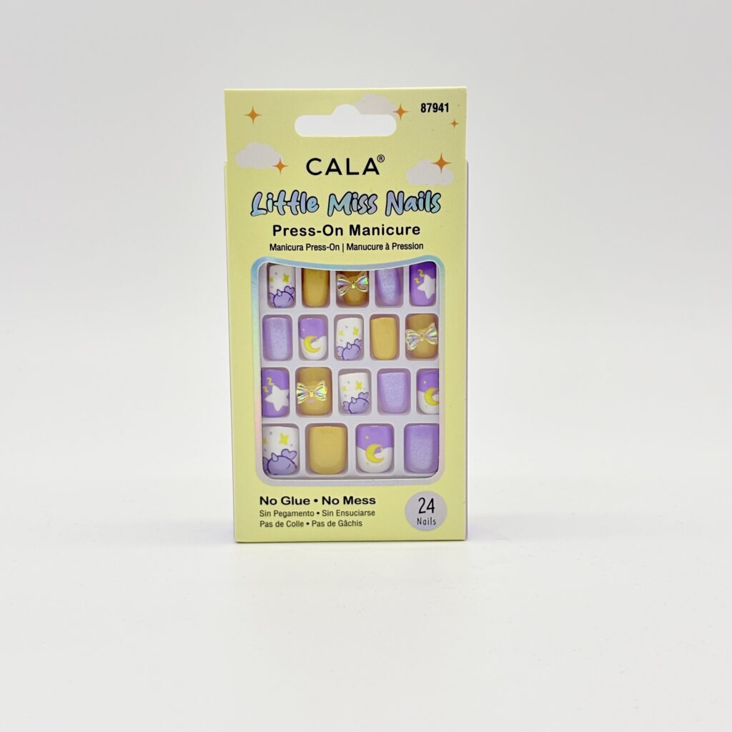 CALA LITTLE MISS NAILS LAVENDAR/YELLOW-87941
