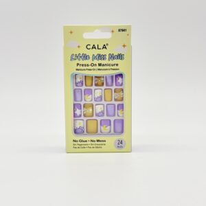 CALA LITTLE MISS NAILS LAVENDAR/YELLOW-87941