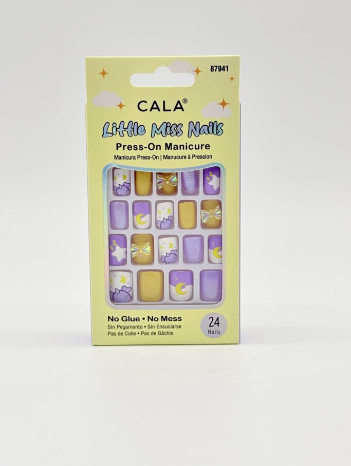 CALA LITTLE MISS NAILS LAVENDAR/YELLOW-87941