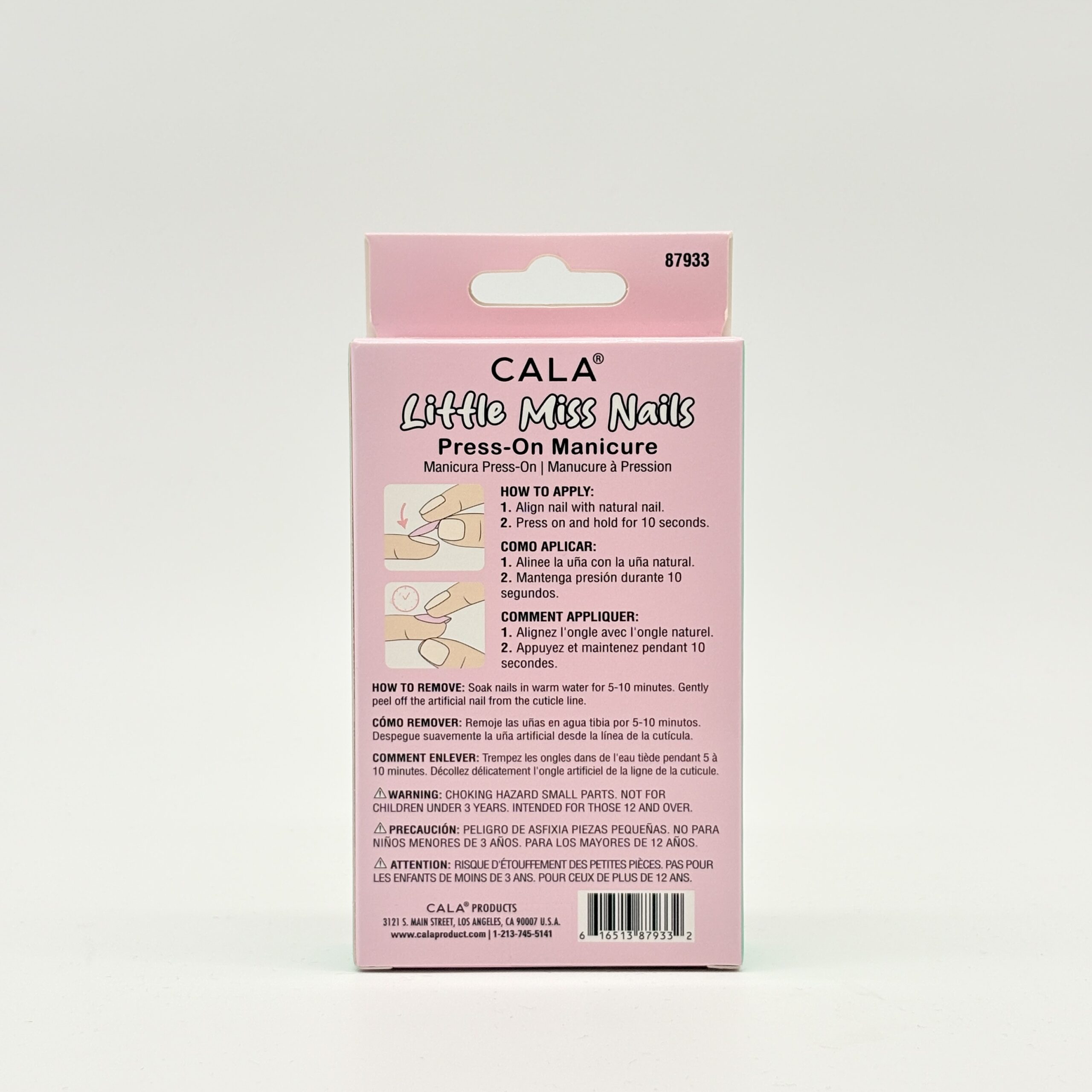 CALA LITTLE MISS NAILS YELLOW GREEN-87933