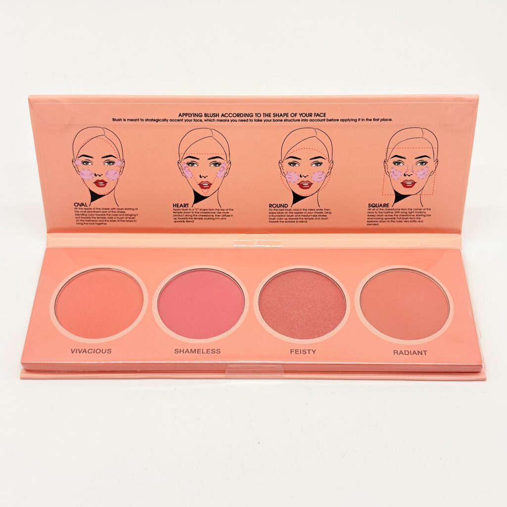 GIORDANO COLORS BLUSHING BEAUTY BLUSH PALETTE-4 Colours