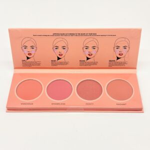 GIORDANO COLORS BLUSHING BEAUTY BLUSH PALETTE-4 Colours
