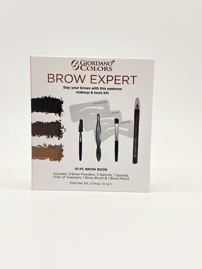 GIORDANO COLORS BROW EXPERT 10 PC BROW BOOK
