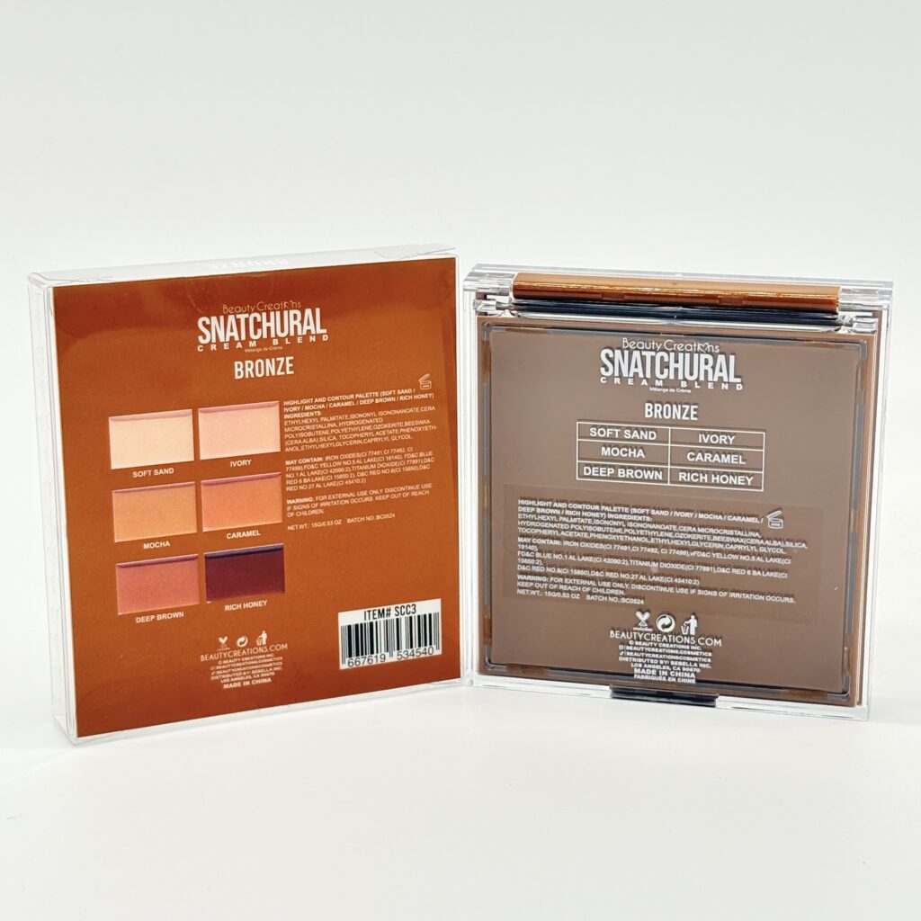BEAUTY CREATIONS SNATCHURAL HIGHLIGHT AND CONTOUR PALETTE – BRONZE
